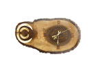 Code: D-2004 .:. Name: Wood furniture .:.  Description: Wooden clock hunting .:.  Dimensions: (47 x 25) .:.  