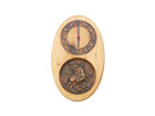 Modello: D-2010  .:. Name: Mobili in legno .:.  Descrizione: Orologio di legno - ellisse .:.  Dimensioni: (17 x 30) .:.  