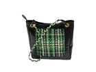 Code: UP 1008 .:. Name: Ladys bag .:.  Description: Womens bag   .:.  Dimensions: (27 x 32 x 4) .:.  Colors: black/green .:. 